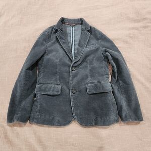 Crewcuts by J.Crew Boys’ Size 10 Grey Ludlow Blazer Garment-Dyed Corduroy